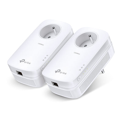 Lot de 2 prises CPL 1300 Mbps avec Ports Ethernet Gigabit AV1300 - TP-Link TL-PA8015P KIT