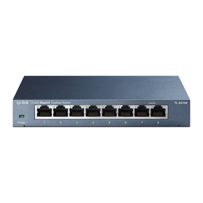 Switch Ethernet 8 Ports RJ45 Gigabit - TP-Link TL-SG108