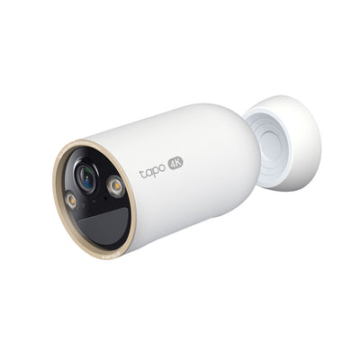 Caméra de Surveillance Extérieure sur Batterie Ultra HD 4K avec Base Magnétique - Tapo C460