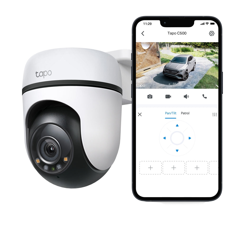 Avec la Tapo C500, TP-Link ajoute une caméra extérieure motorisée à son Avec la Tapo C500, TP-Link ajoute une caméra extérieure motorisée à son
