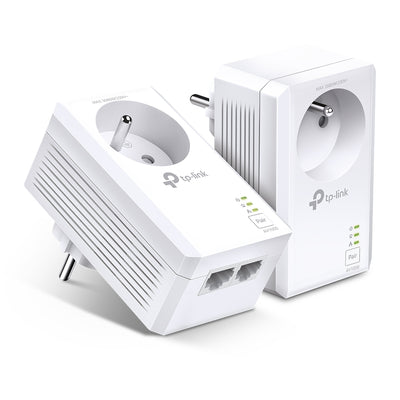 Lot de 2 prises CPL 1000 Mbps avec Ports Ethernet Gigabit AV1000 - TP-Link TL-PA7027P KIT